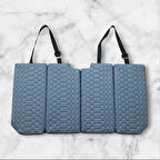 Tüm Araçlara Uyumlu 6*70*130 Cm Ölçülerinde GRİ DERİ KAPİTONE OTO KOLTUK YATAK