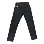 4Riders Ranger CE Sertifikalı Cordura Denim Korumalı Motosiklet Kot Pantolonu Siyah