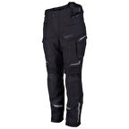 4Riders Herman Pro 3 Katmanlı CE Sertifikalı Korumalı Motosiklet Pantolonu (Geniş Beden) Siyah