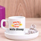 Kişiye Özel Yeni Yıl Hediyesi Türk Kahvesi Fincanı
