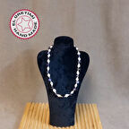 Uretti - Özlem 9422 9357 El Yapımı Deniz Kabuğu Ve Ametist Taşı Kolye