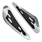 CARUB Silecek Rüzgarlığı Krom Siyah