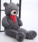 Sevgiliye Özel HEDİYE- 160 cm Papyonlu DEV Boy Peluş Ayı - % 100 YERLİ