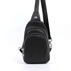 Silver Polo  Kadın Bel Çantası 959-33378 SILVER POLO FREEBAG M86 SİYAH-MAT SİYAH
