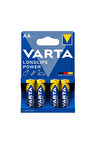 1.5v Longlife Power Alkalin Aa Kalem Pil - 4'lü Blister