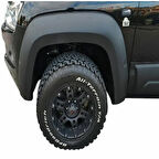 Volkswagen Amarok 2017+ (V6) Çıkıntılı Civatasız Çamurluk Kaplama Dodik