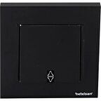 Netelsan Byobu Siyah Vavien + Çerçeve 