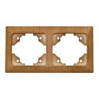 NE-AD Aras Ceviz Yatay İkili Çerçeve 933116