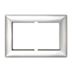 Günsan Visage Gümüş İkili Priz Çerçeve 