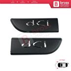 Renault Megane MK2 Scenic MK2 için 2 Adet DCI Monogram Amblemi Yazısı 8200717150