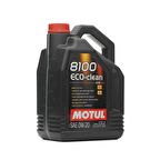 Motul 8100 Eco-Clean 0W-20 5 Lt Partiküllü Motor Yağı