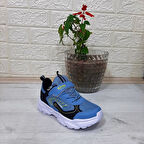 M.P. One 3222 Mavi Cırtlı Hafif  Erkek Çocuk Spor Ayakkabı