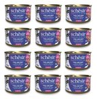 Schesir Ton ve Sığır Etli Tam ve Dengeli Broth Pişirme Suyunda Kedi Konservesi 85 Gr. X 12 Adet