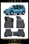 Citroen Nemo 2008 Model Araca Özel 3d Havuzlu Paspas