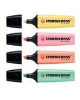 Stabilo Boss Pastel Renk Fosforlu Kalem 4 Renk