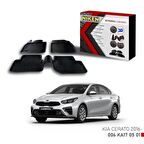 Kia Cerato -2016 için Uyumlu 3D Paspas