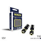 Niken Led Ampul T10 Canbus Park Ledi 8 Ledli 12V