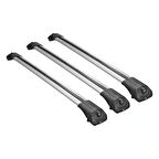 Dacia Sandero STEPWAY 2008-2012 Arası ile uyumlu ACE-1 Ara Atkı Tavan Barı GRİ 3 ADET BAR