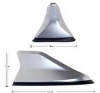 Mercedes A Serisi Uyumlu Köpek Balığı Balık Sırtı Shark Anten Gri