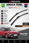 S-Dizayn Hyundai Tucson Ön Cam Silecek Seti 2020 Üzeri Premium Araca Özel 65-40 Cm  A+ Kalite