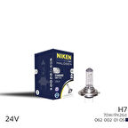 Niken 24V H7 70W Halojen Ampul Px26D