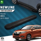 S-Dizayn Honda HR-V 2 NewLine Siyah Yan Basamak 173 Cm 2015-2020 A+ Kalite