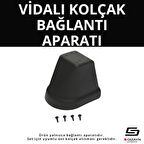S-Dizayn Opel Combo C ABS Vidalı Kol Dayama Kolçak Alt Adaptör 2001-2011 A+Kalite