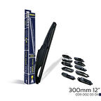 NIKEN 300mm 12\'\' 10 APARATLI ARKA SİLECEK SÜPÜRGESİ