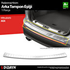 S-Dizayn Mitsubishi ASX Krom Arka Tampon Eşiği 2010-2017 A+ Kalite