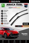 S-Dizayn Toyota C-HR Ön Cam Silecek Seti 2023 Üzeri Premium Araca Özel 70-35 Cm  A+ Kalite