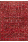 Pastel Halı Discovery 1393A Kırmızı Salon Oturma Yatak Odası Halısı