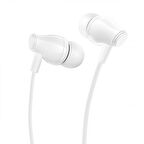 Coofbe 1.2Mt Kablolu 3.5mm Jack Kulak içi Kulaklık Kontrol Düğmeli 3.5mm Kulaklık