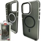 Samsung S24 Ultra – Kılıf Carbon Magsafe Wireless Şarj Özellikli