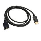 Display port dişi erkek uzatma kablosu display dişi erkek kablo 3m