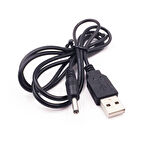Usb 2.0 DC 3.5mm x 1.35mm güç kablosu 5v2A USB güç kablosu