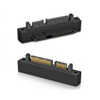 Sas to sata 90 derece çevirici SFF-8482 SAS SATA L tipi çevirici