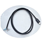 Tamir kablosu bir ucu type c bir ucu açık 11 tane tamir kablosu 1m