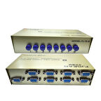 8 Port VGA Switch Paylaşım Anahtar 8 Girişi 1 Çıkışlı vga switch