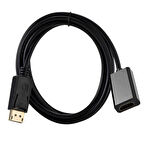 Display port erkek to hdmı dişi çevirici kablo dp-hdmi kablo 2m