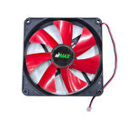 14 cm 12v 2 pinli fan 14*14*2.5cm ölçülerinde 12 volt 2 pimli soğutucu fan