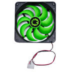 12v 14cm molex power girişli fan 14*14*2.5cm ölçülerinde 12 volt fan