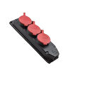 Orel Kauçuk 3*25 3'lü Trifaze Grup Priz