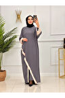 Çapraz Kesim Tesettür 2'Li Takım Tunik & Pantolon