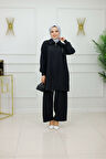 Kadın Tesettür 2'Li Takım Ceket & Pantolon