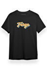 Fargo Rainbow Logo Siyah Kısa kol Erkek Tshirt
