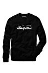 Tshirthane Toyota Supra Sweatshirt Uzunkollu