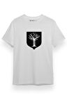 GOT House Forrester Beyaz Kısa kol Erkek Tshirt