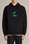 Just Rick it Kapşonlu Sweatshirt Hoodie