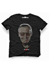 Tshirthane marvel stan lee tipografi Tişört Erkek Tshirt
