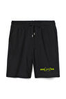 Sin Limites Logo Erkek Siyah Şort